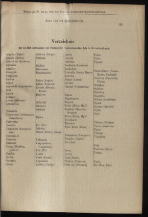 Post- und Telegraphen-Verordnungsblatt für das Verwaltungsgebiet des K.-K. Handelsministeriums 19000305 Seite: 5