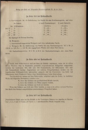 Post- und Telegraphen-Verordnungsblatt für das Verwaltungsgebiet des K.-K. Handelsministeriums 19000308 Seite: 9