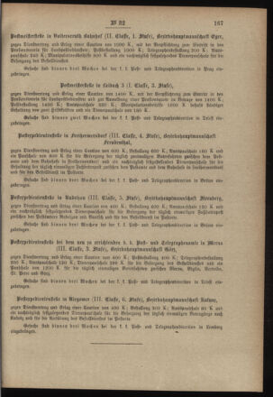 Post- und Telegraphen-Verordnungsblatt für das Verwaltungsgebiet des K.-K. Handelsministeriums 19000405 Seite: 5