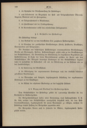 Post- und Telegraphen-Verordnungsblatt für das Verwaltungsgebiet des K.-K. Handelsministeriums 19000421 Seite: 4