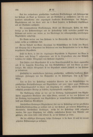 Post- und Telegraphen-Verordnungsblatt für das Verwaltungsgebiet des K.-K. Handelsministeriums 19000421 Seite: 8