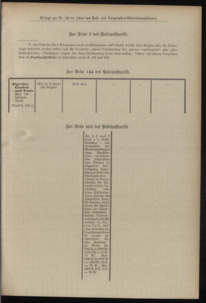 Post- und Telegraphen-Verordnungsblatt für das Verwaltungsgebiet des K.-K. Handelsministeriums 19000430 Seite: 7