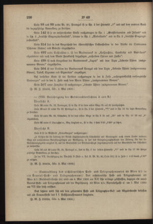 Post- und Telegraphen-Verordnungsblatt für das Verwaltungsgebiet des K.-K. Handelsministeriums 19000516 Seite: 4