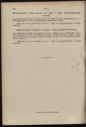 Post- und Telegraphen-Verordnungsblatt für das Verwaltungsgebiet des K.-K. Handelsministeriums 19000525 Seite: 8