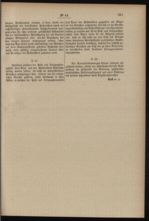 Post- und Telegraphen-Verordnungsblatt für das Verwaltungsgebiet des K.-K. Handelsministeriums 19000528 Seite: 13