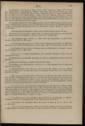 Post- und Telegraphen-Verordnungsblatt für das Verwaltungsgebiet des K.-K. Handelsministeriums 19000605 Seite: 5