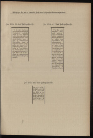 Post- und Telegraphen-Verordnungsblatt für das Verwaltungsgebiet des K.-K. Handelsministeriums 19000605 Seite: 9