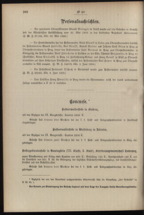 Post- und Telegraphen-Verordnungsblatt für das Verwaltungsgebiet des K.-K. Handelsministeriums 19000613 Seite: 6