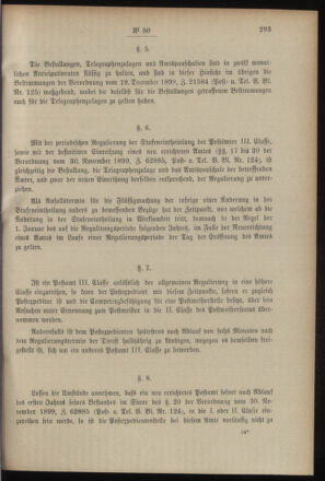 Post- und Telegraphen-Verordnungsblatt für das Verwaltungsgebiet des K.-K. Handelsministeriums 19000630 Seite: 3