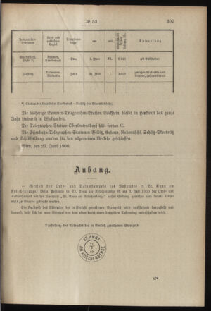 Post- und Telegraphen-Verordnungsblatt für das Verwaltungsgebiet des K.-K. Handelsministeriums 19000711 Seite: 3