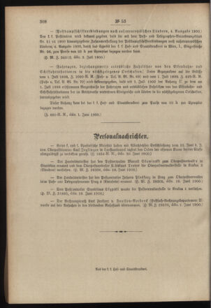 Post- und Telegraphen-Verordnungsblatt für das Verwaltungsgebiet des K.-K. Handelsministeriums 19000711 Seite: 4