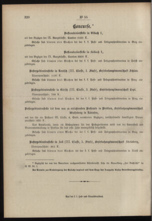 Post- und Telegraphen-Verordnungsblatt für das Verwaltungsgebiet des K.-K. Handelsministeriums 19000719 Seite: 4