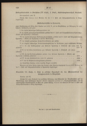 Post- und Telegraphen-Verordnungsblatt für das Verwaltungsgebiet des K.-K. Handelsministeriums 19000727 Seite: 4