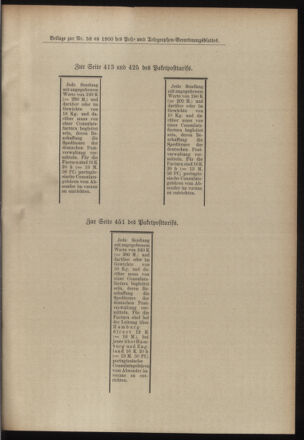 Post- und Telegraphen-Verordnungsblatt für das Verwaltungsgebiet des K.-K. Handelsministeriums 19000730 Seite: 5