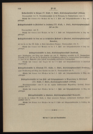 Post- und Telegraphen-Verordnungsblatt für das Verwaltungsgebiet des K.-K. Handelsministeriums 19000809 Seite: 8