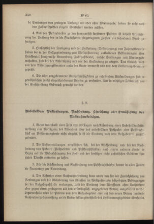 Post- und Telegraphen-Verordnungsblatt für das Verwaltungsgebiet des K.-K. Handelsministeriums 19000820 Seite: 14