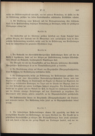 Post- und Telegraphen-Verordnungsblatt für das Verwaltungsgebiet des K.-K. Handelsministeriums 19000820 Seite: 3