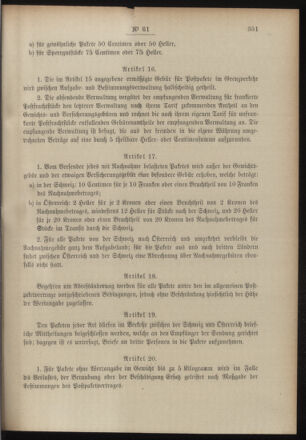 Post- und Telegraphen-Verordnungsblatt für das Verwaltungsgebiet des K.-K. Handelsministeriums 19000820 Seite: 7