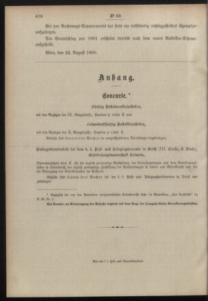 Post- und Telegraphen-Verordnungsblatt für das Verwaltungsgebiet des K.-K. Handelsministeriums 19000925 Seite: 4