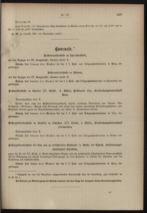 Post- und Telegraphen-Verordnungsblatt für das Verwaltungsgebiet des K.-K. Handelsministeriums 19001002 Seite: 3