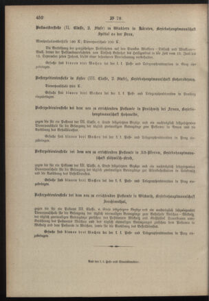 Post- und Telegraphen-Verordnungsblatt für das Verwaltungsgebiet des K.-K. Handelsministeriums 19001018 Seite: 4