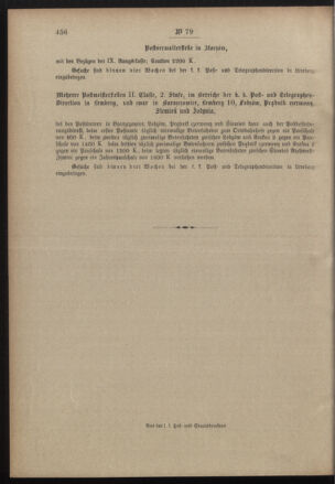 Post- und Telegraphen-Verordnungsblatt für das Verwaltungsgebiet des K.-K. Handelsministeriums 19001020 Seite: 4