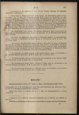 Post- und Telegraphen-Verordnungsblatt für das Verwaltungsgebiet des K.-K. Handelsministeriums 19001103 Seite: 3