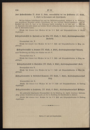 Post- und Telegraphen-Verordnungsblatt für das Verwaltungsgebiet des K.-K. Handelsministeriums 19001203 Seite: 8