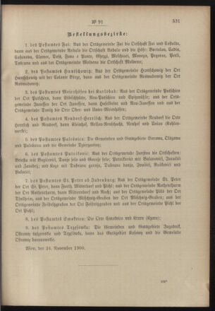 Post- und Telegraphen-Verordnungsblatt für das Verwaltungsgebiet des K.-K. Handelsministeriums 19001207 Seite: 3