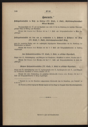 Post- und Telegraphen-Verordnungsblatt für das Verwaltungsgebiet des K.-K. Handelsministeriums 19001213 Seite: 4