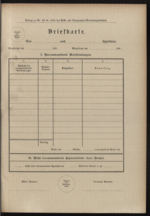 Post- und Telegraphen-Verordnungsblatt für das Verwaltungsgebiet des K.-K. Handelsministeriums 19001213 Seite: 5