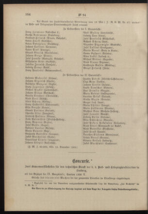 Post- und Telegraphen-Verordnungsblatt für das Verwaltungsgebiet des K.-K. Handelsministeriums 19001219 Seite: 10