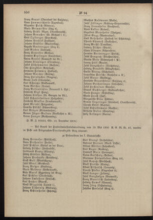 Post- und Telegraphen-Verordnungsblatt für das Verwaltungsgebiet des K.-K. Handelsministeriums 19001219 Seite: 6