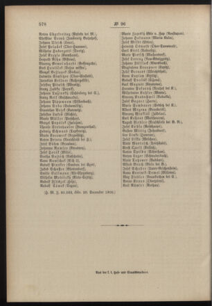 Post- und Telegraphen-Verordnungsblatt für das Verwaltungsgebiet des K.-K. Handelsministeriums 19001227 Seite: 18