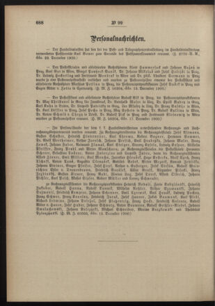 Post- und Telegraphen-Verordnungsblatt für das Verwaltungsgebiet des K.-K. Handelsministeriums 19001231 Seite: 4