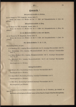 Post- und Telegraphen-Verordnungsblatt für das Verwaltungsgebiet des K.-K. Handelsministeriums 19010117 Seite: 3