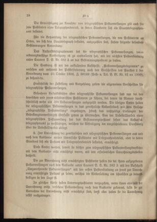 Post- und Telegraphen-Verordnungsblatt für das Verwaltungsgebiet des K.-K. Handelsministeriums 19010118 Seite: 2