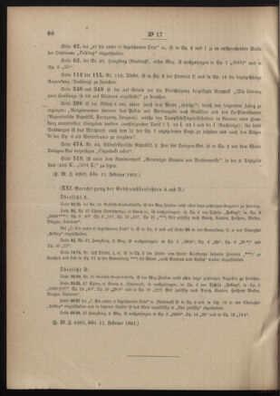 Post- und Telegraphen-Verordnungsblatt für das Verwaltungsgebiet des K.-K. Handelsministeriums 19010221 Seite: 2