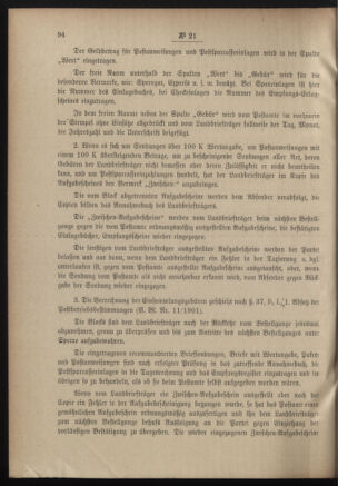 Post- und Telegraphen-Verordnungsblatt für das Verwaltungsgebiet des K.-K. Handelsministeriums 19010302 Seite: 2