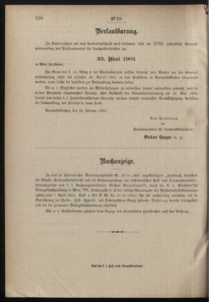 Post- und Telegraphen-Verordnungsblatt für das Verwaltungsgebiet des K.-K. Handelsministeriums 19010315 Seite: 4