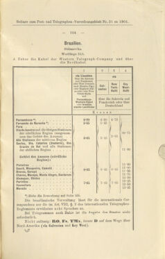 Post- und Telegraphen-Verordnungsblatt für das Verwaltungsgebiet des K.-K. Handelsministeriums 19010330 Seite: 5