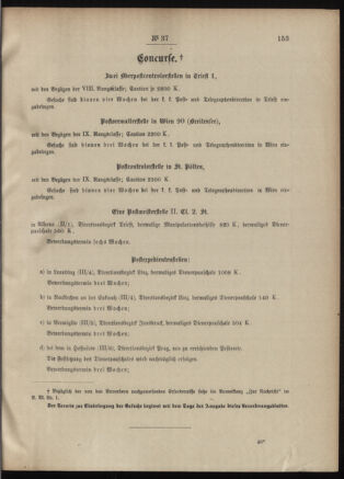 Post- und Telegraphen-Verordnungsblatt für das Verwaltungsgebiet des K.-K. Handelsministeriums 19010418 Seite: 3