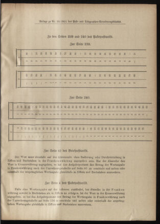 Post- und Telegraphen-Verordnungsblatt für das Verwaltungsgebiet des K.-K. Handelsministeriums 19010423 Seite: 9