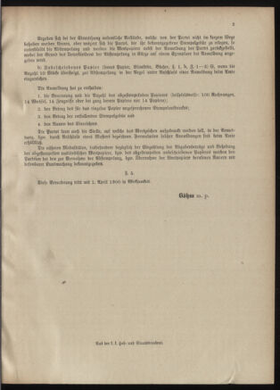 Post- und Telegraphen-Verordnungsblatt für das Verwaltungsgebiet des K.-K. Handelsministeriums 19010504 Seite: 7