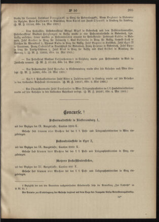 Post- und Telegraphen-Verordnungsblatt für das Verwaltungsgebiet des K.-K. Handelsministeriums 19010529 Seite: 3