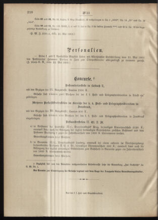 Post- und Telegraphen-Verordnungsblatt für das Verwaltungsgebiet des K.-K. Handelsministeriums 19010530 Seite: 4