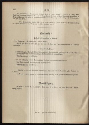 Post- und Telegraphen-Verordnungsblatt für das Verwaltungsgebiet des K.-K. Handelsministeriums 19010608 Seite: 4