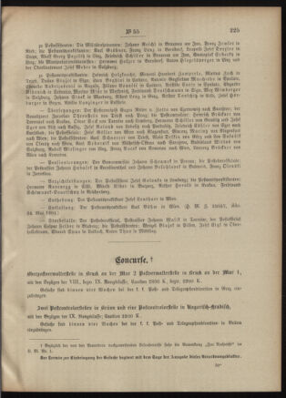 Post- und Telegraphen-Verordnungsblatt für das Verwaltungsgebiet des K.-K. Handelsministeriums 19010615 Seite: 3