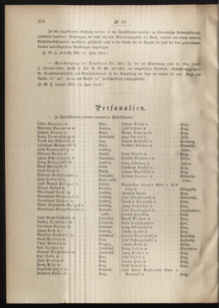 Post- und Telegraphen-Verordnungsblatt für das Verwaltungsgebiet des K.-K. Handelsministeriums 19010624 Seite: 2