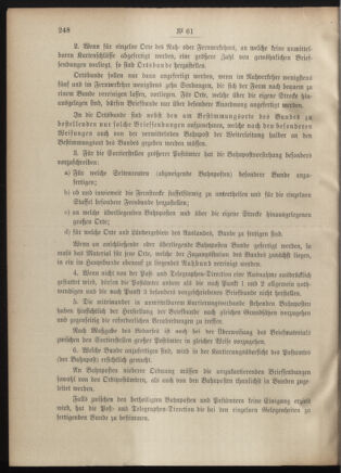 Post- und Telegraphen-Verordnungsblatt für das Verwaltungsgebiet des K.-K. Handelsministeriums 19010701 Seite: 2